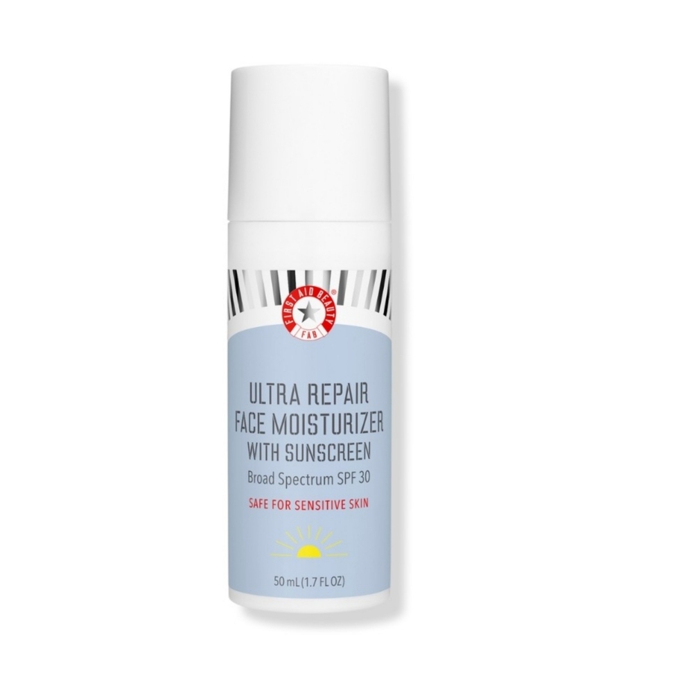 first aid beauty ultra repair face moisturizer broad spectrum SPF 30